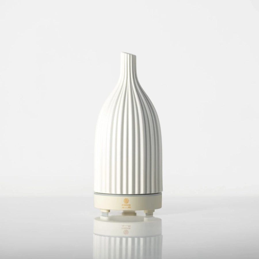 White Electric Humidifier.