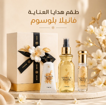 The Vanilla Blossom Body Care Gift Set