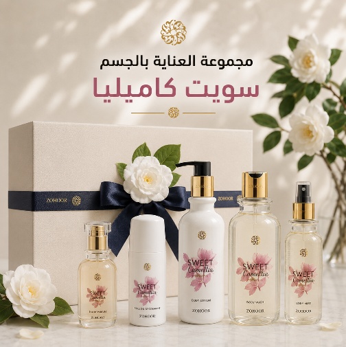 Sweet Camellia Body Care Collection